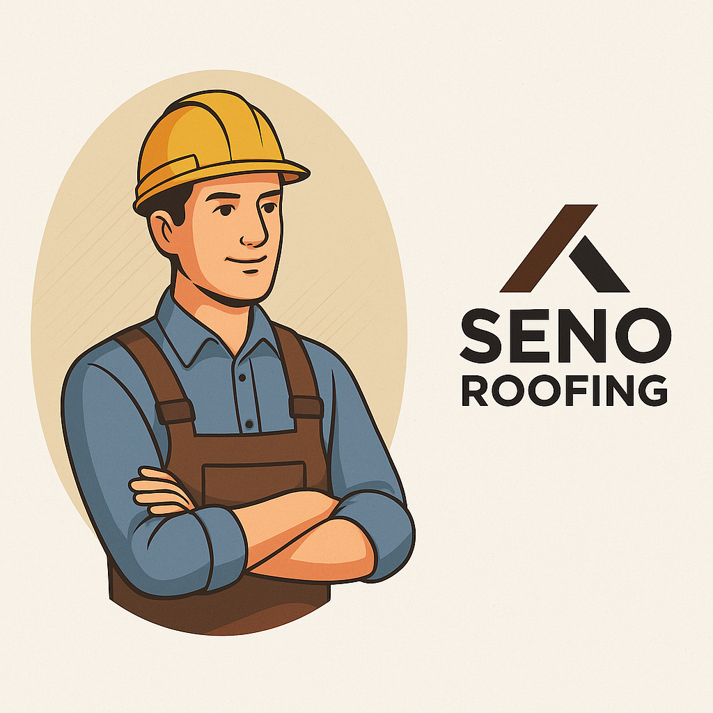 Ilustrasi Logo Seno Roofing